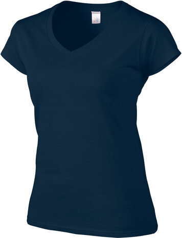 Dames T-shirt V-hals NAVY